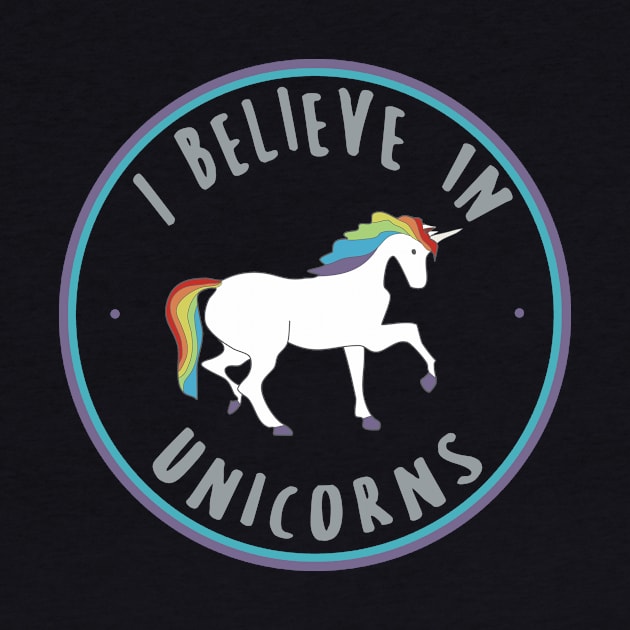 I Believe In Unicorns by critterandposie